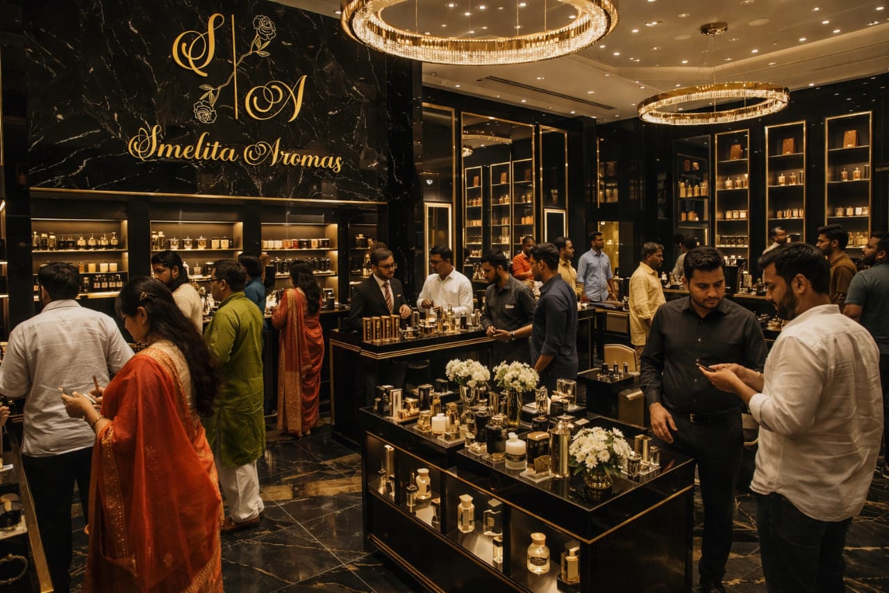 Luxury perfume collection